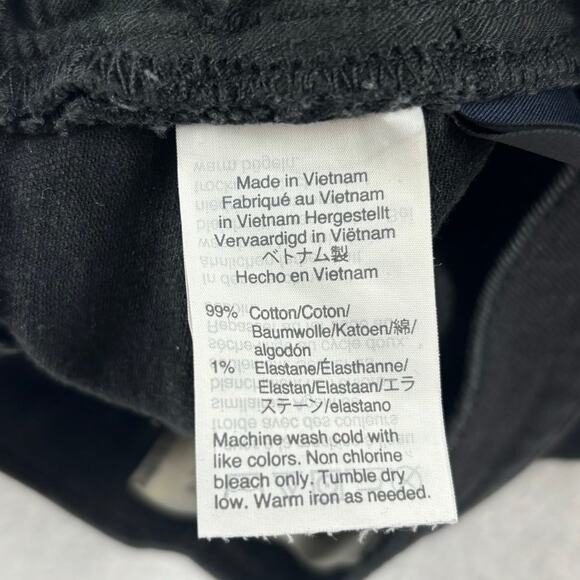 Madewell High Rise Black Denim Jean Shorts Size 25 G5167 Button Front Fly - Picture 7 of 9